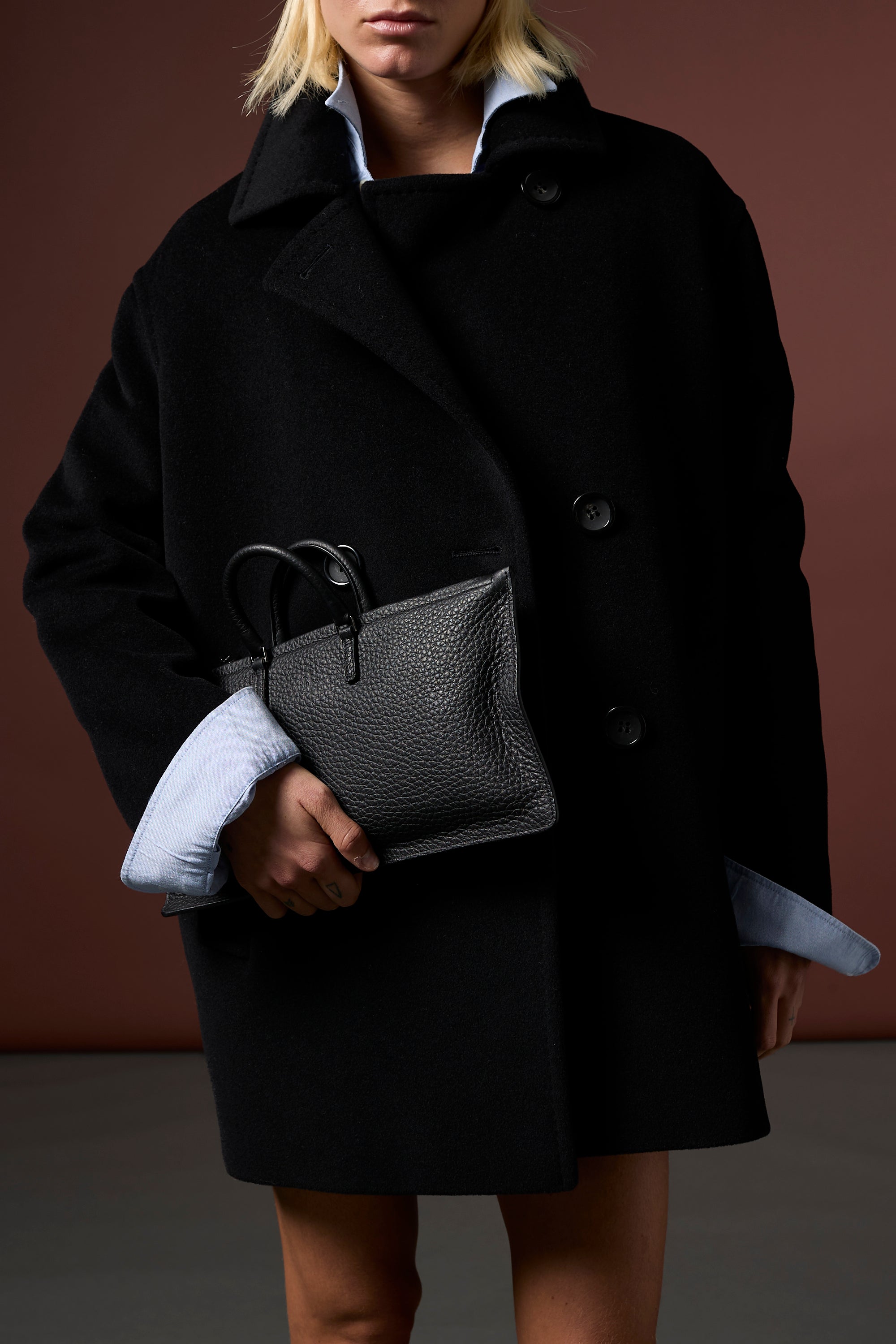 Aiko XS Full Grain Nero