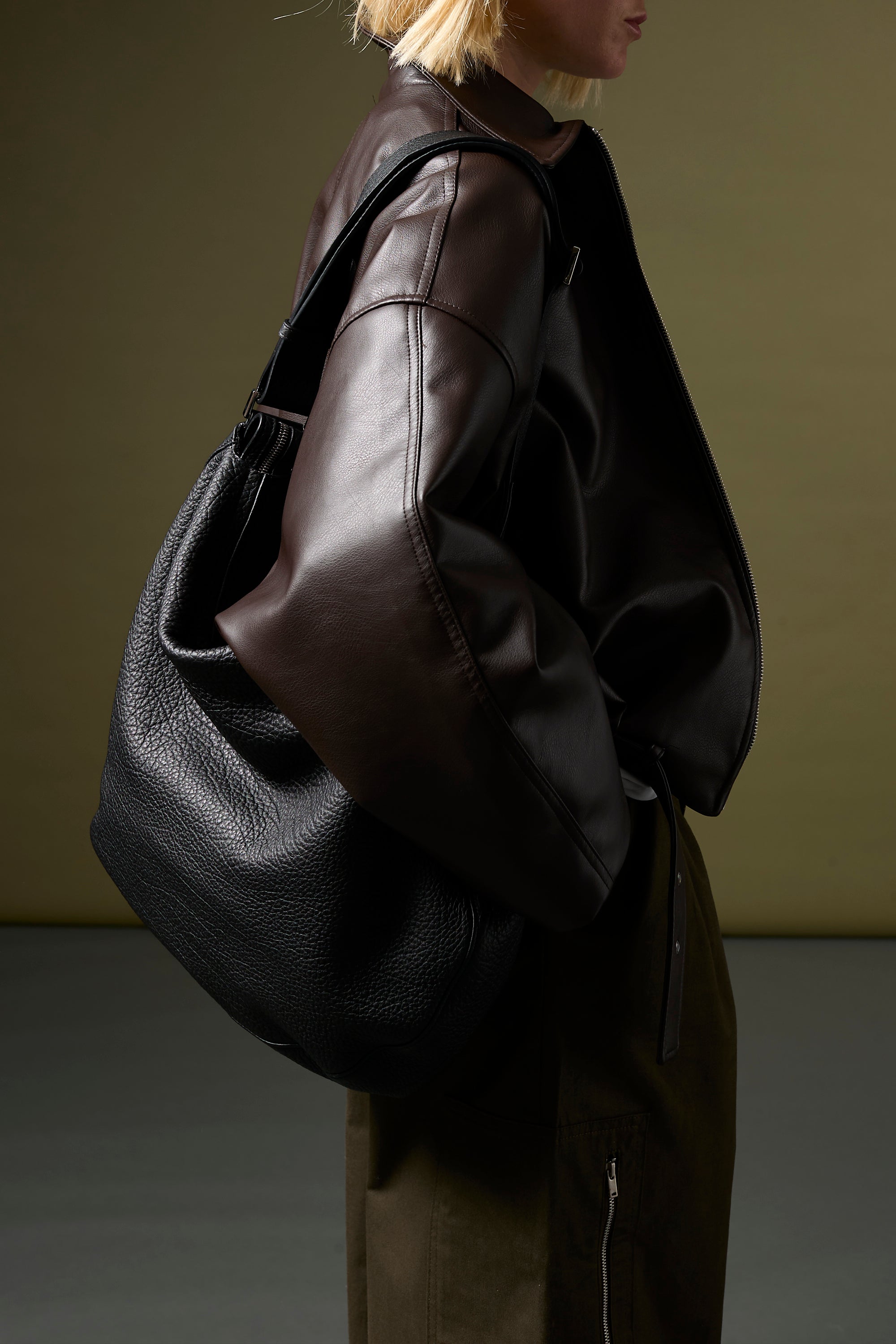 Penelope Full Grain Nero