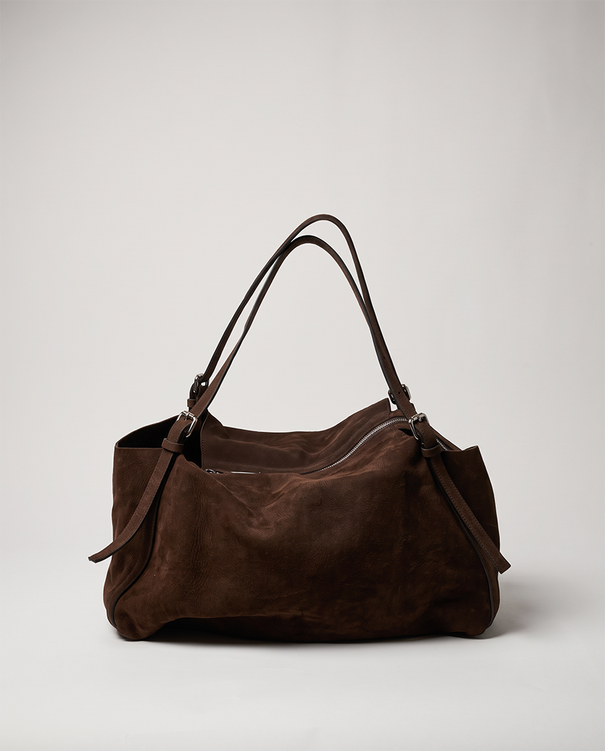 Allegra M Nabuk Dark Brown