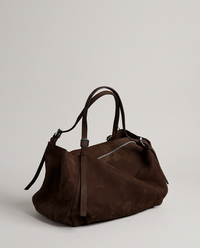 Allegra M Nabuk Dark Brown
