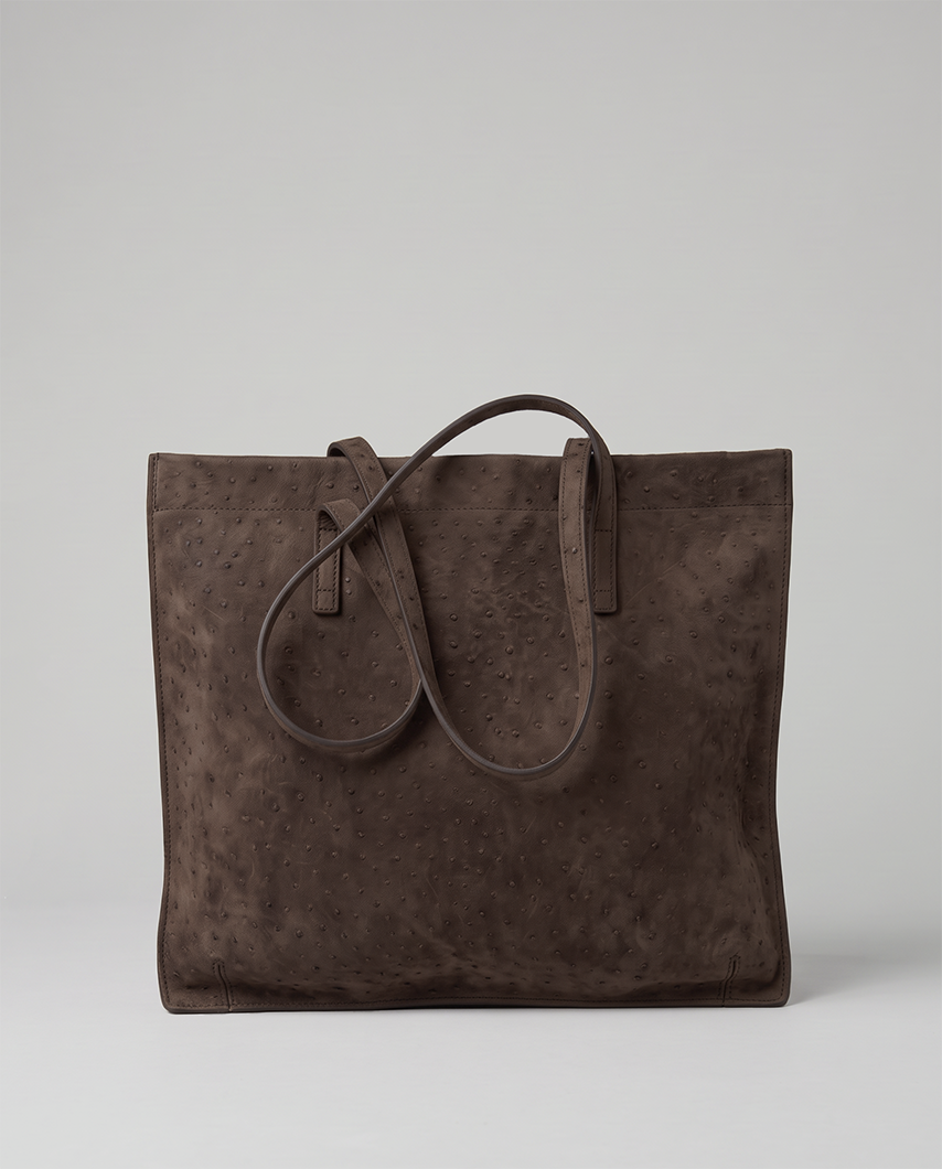 Bea L Nabuk Struzzo Dk Brown