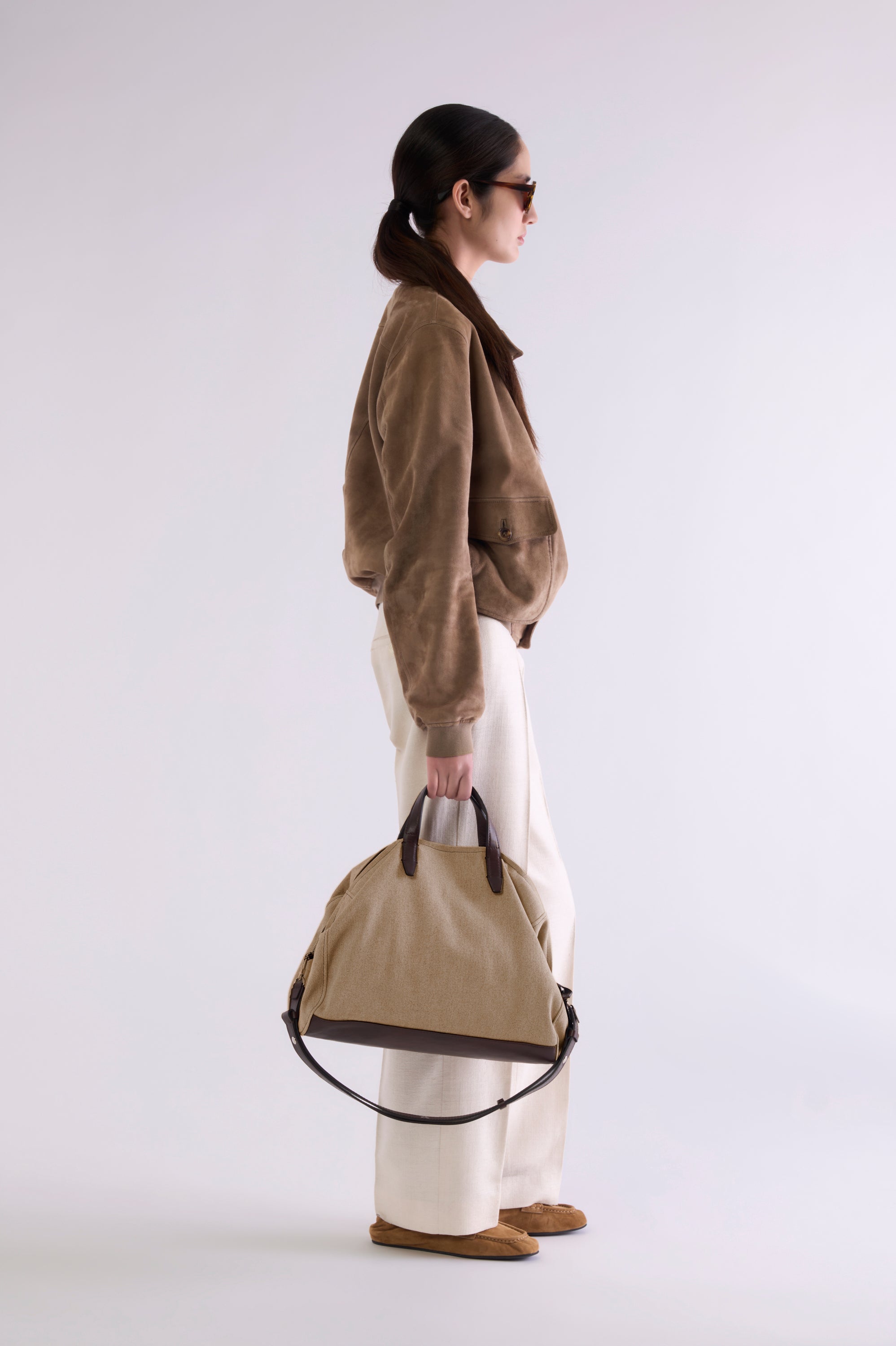 Colette L Canvas Crema