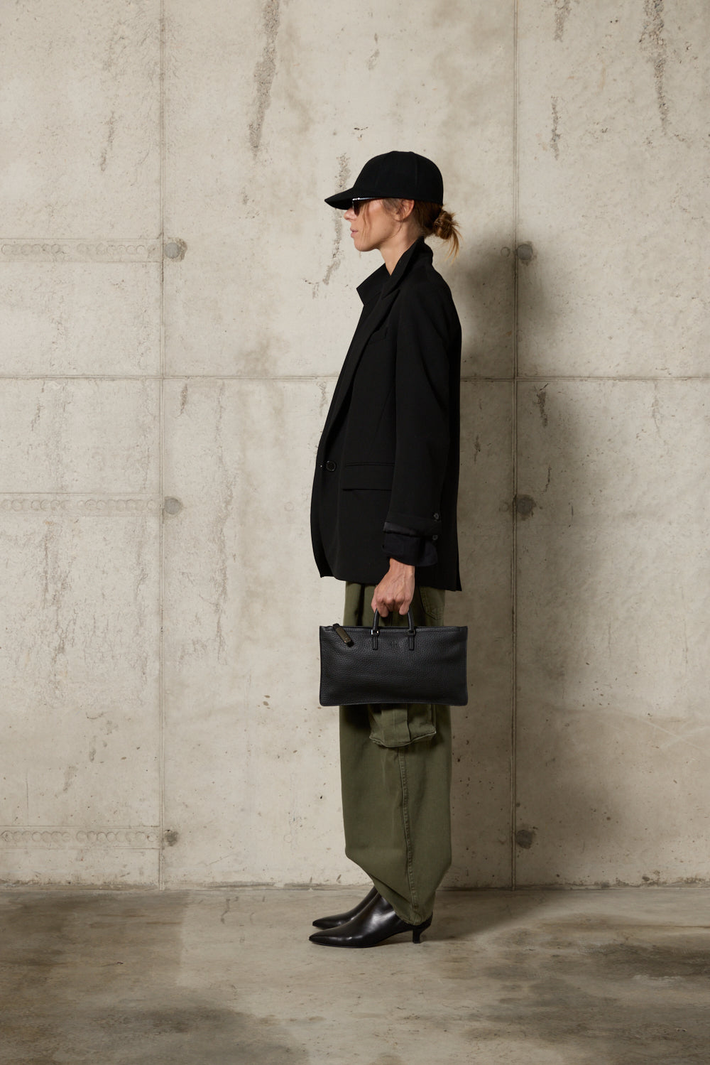 Aiko XS Full Grain Nero
