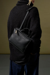 Tecla Mini Full Grain Nero
