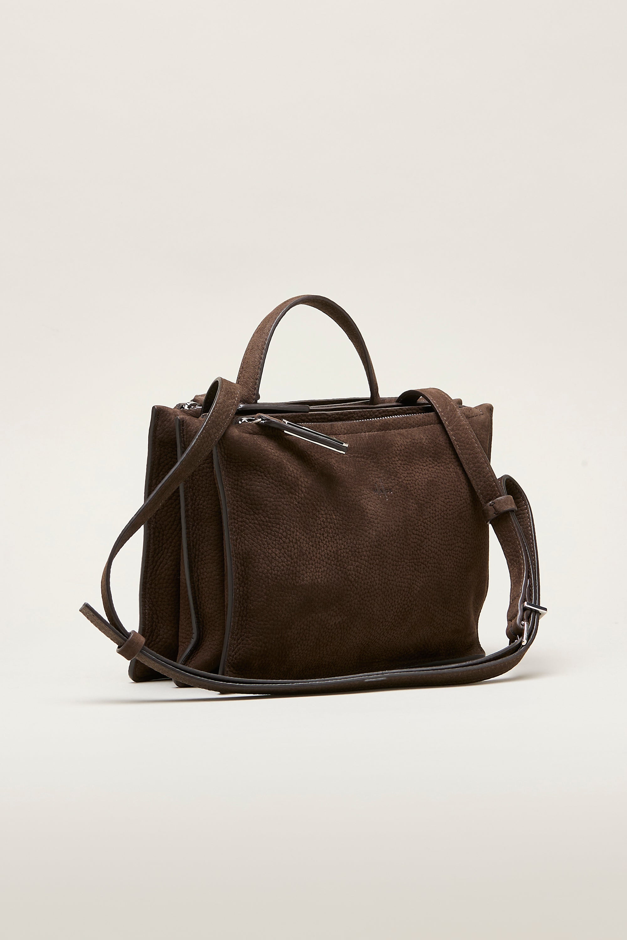 Tecla Mini Nabuk Dk Brown