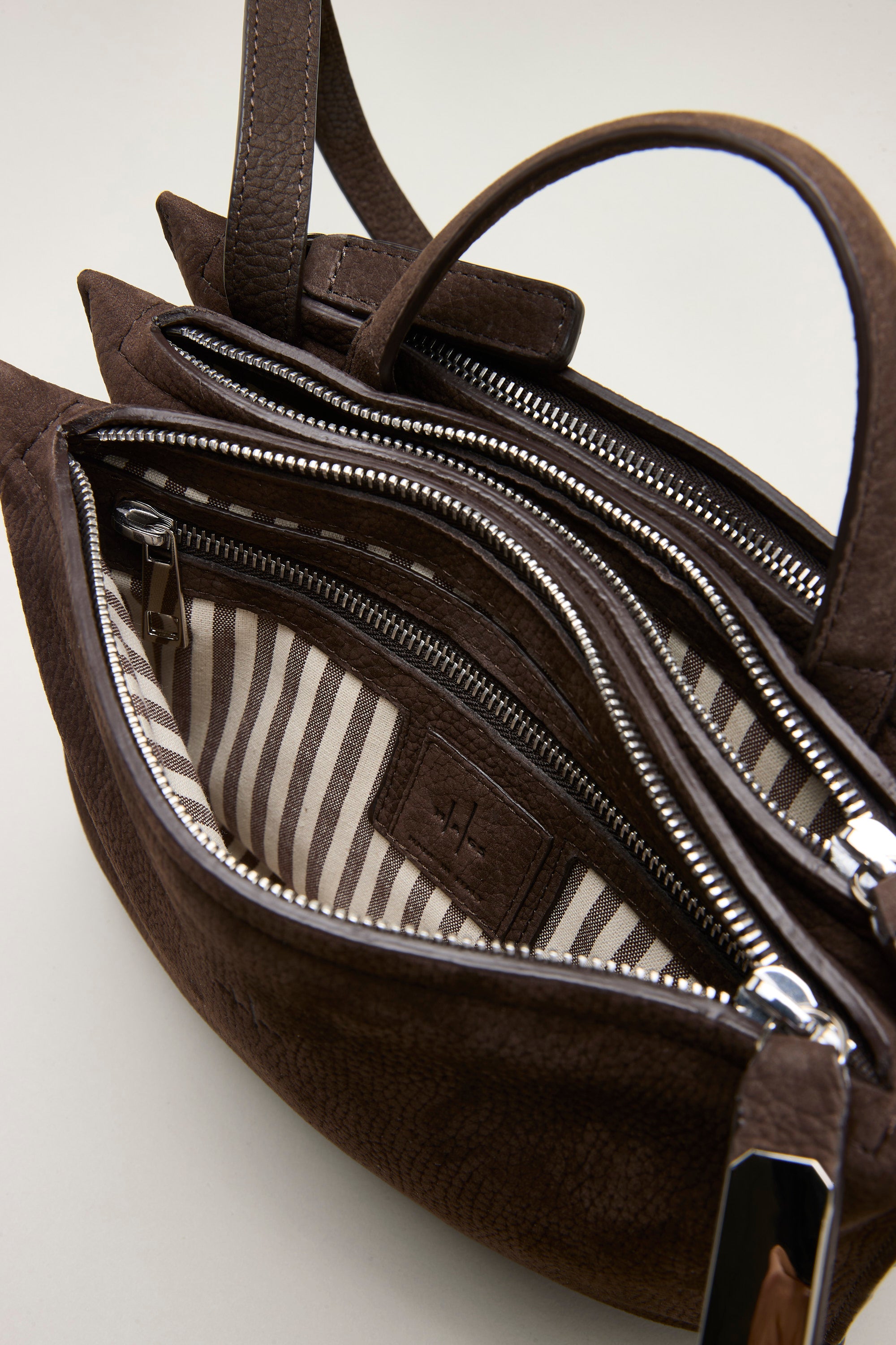 Tecla Mini Nabuk Dk Brown