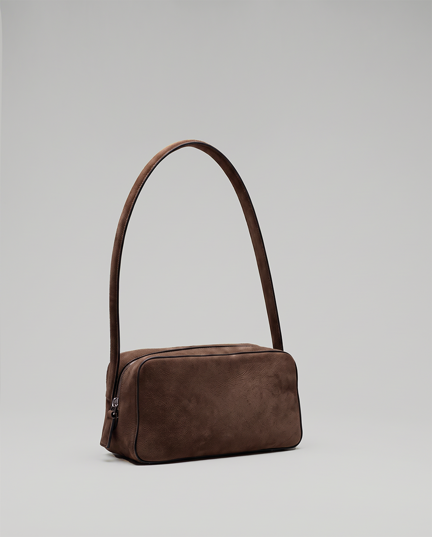 Tessa Mini Nabuk Castano