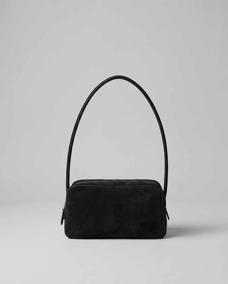 Tessa Mini Nabuk Nero