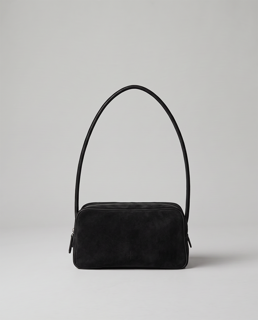 Tessa Mini Nabuk Nero